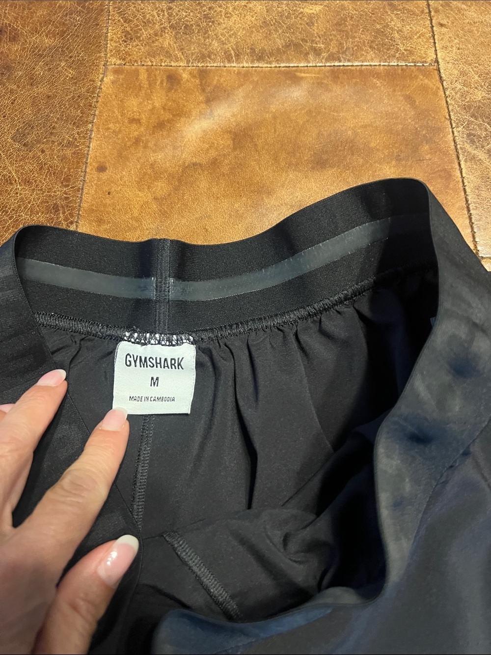 Gymshark women’s loose fit shorts black size medium - Picture 3 of 4
